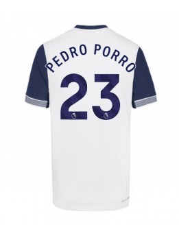 Billige Tottenham Hotspur Pedro Porro #23 Hjemmedrakt 2024-25 Kortermet